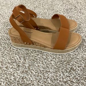 Women’s size 9 sandals worn once